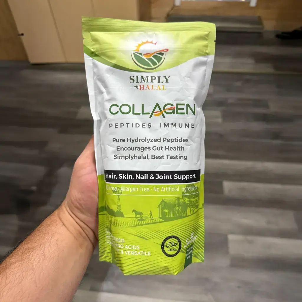 Halal Collagen Bovine Simply Halal 16gr protein