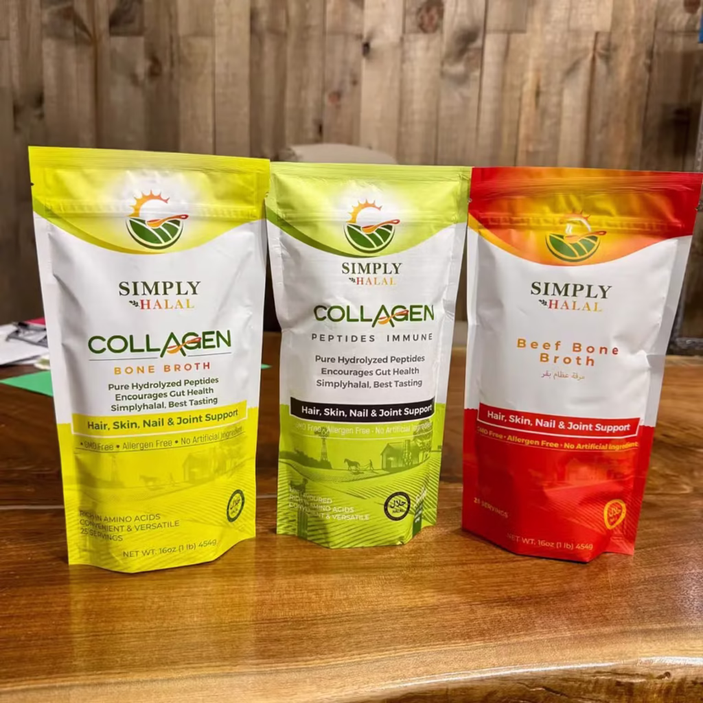 Simply Halal Wellness Bundle with Halal Collagen and Halal Beef Bone Broth